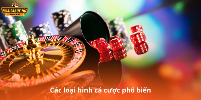 Các loại hình cá cược phổ biến